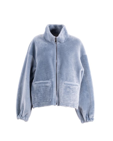 Shop SIMONETTA RAVIZZA  Giacchetto: Bomber reversibile realizzato in shearling merino con chiusura zip. 
Composizione: 100% Shearling.
Fabbricato in Italia.. ISOBEL-490